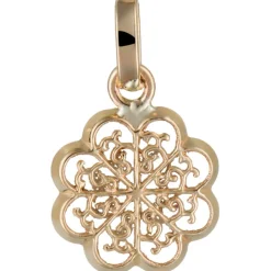 Pendentif Médaillon Flora or jaune-Instant d'Or Clearance