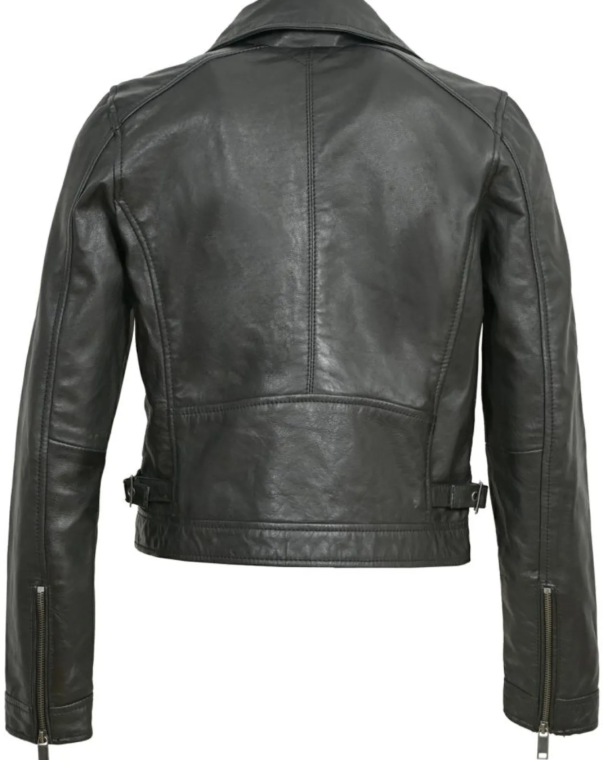 Femme Chyston Vestes, Blousons^Perfecto en Cuir Colomba noir