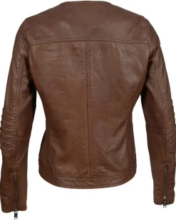 Perfecto en Cuir Jorgia cognac-Chyston New