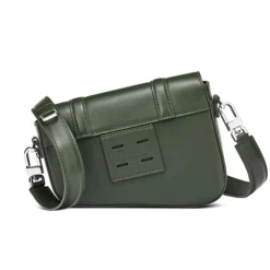 Petit Sac en Toile enduite & Cuir Bordeaux noir/multicolore - 14x19x4.5 cm-Maison Faret Outlet