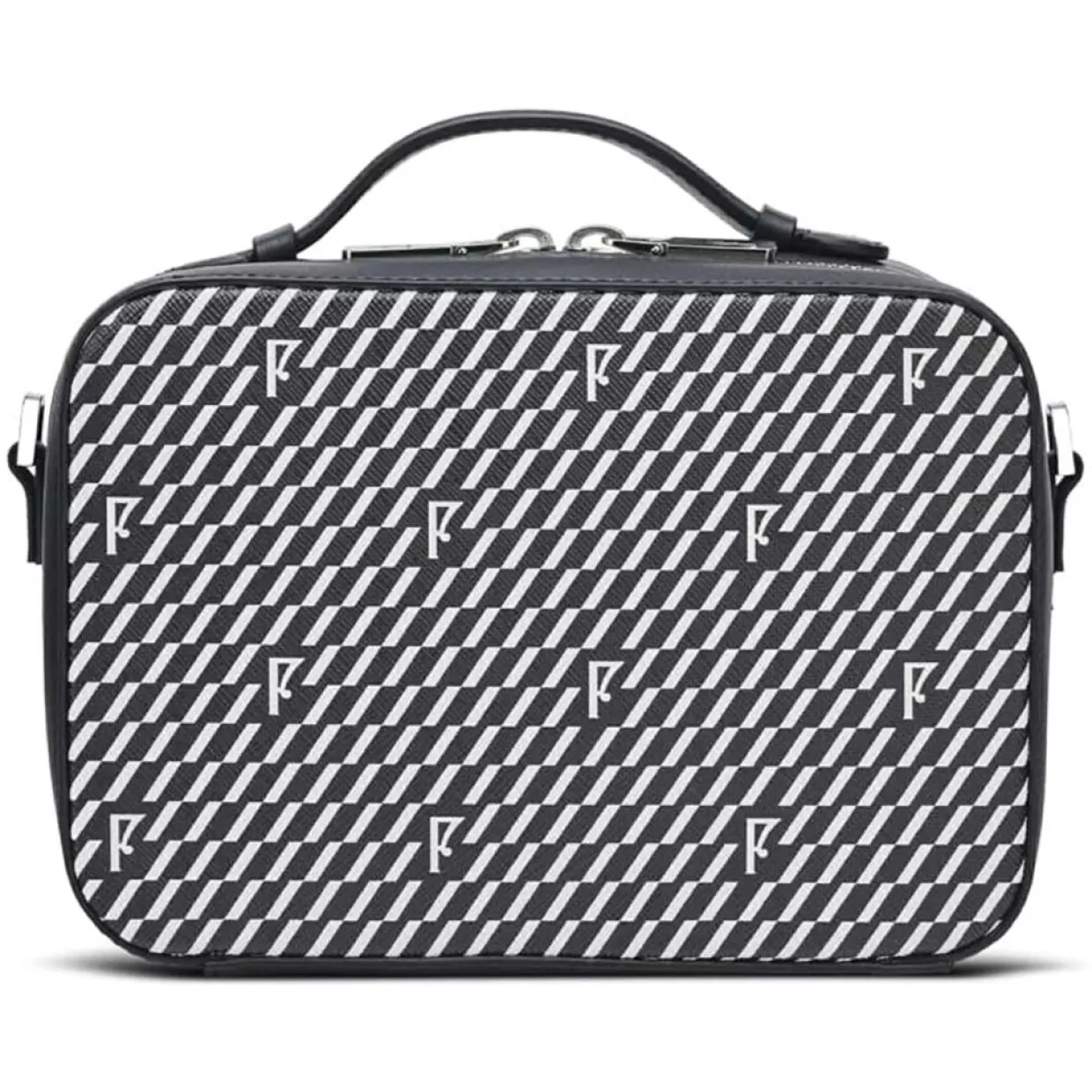 Femme Maison Faret Sacs^Petit Sac en Toile enduite Pyla noir/blanc - 13x19x6.5 cm