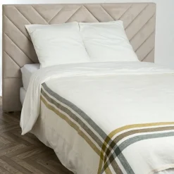 Haomy Plaids^Plaid 100% Lin Paros citrus - 135x190 cm