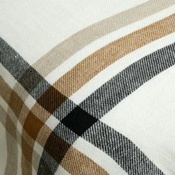 Plaid 100% Lin Paros tabac - 135x190 cm-Haomy Clearance