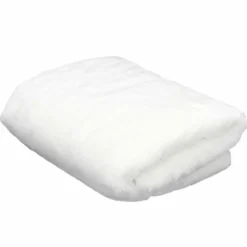 Plaid imiation fourrure Ooulence blanc - 120x150 cm-Home Deco Factory Outlet