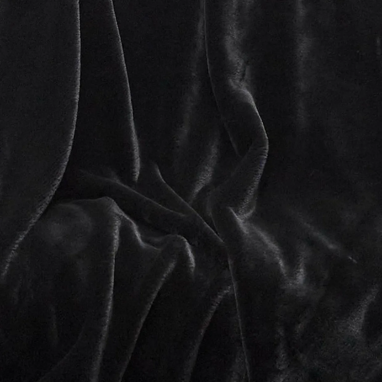 Home Deco Factory Plaids^Plaid imitation fourrure Opulence noir - 120x150 cm