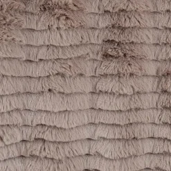 Home Deco Factory Plaids^Plaid imitation fourrure Opulence taupe - 120x150 cm