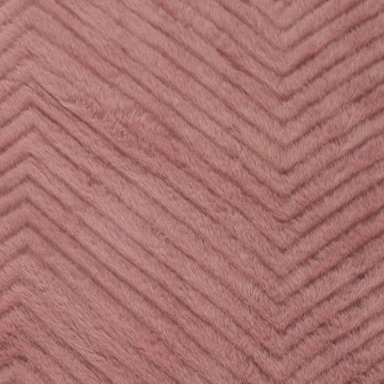 Home Deco Factory Plaids^Plaid imitation fourure et Sherpa rose - 140x200 cm