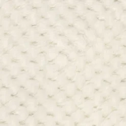 Plaid nid d'abeille blanc - 120x150 cm-Home Deco Factory Discount