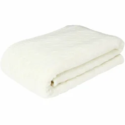 Home Deco Factory Plaids^Plaid sherpa torsade beige - 120x150 cm
