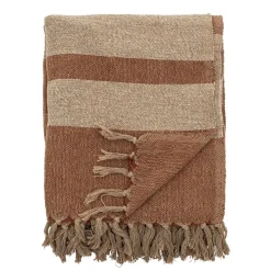 Plaid Temi marron - L.160xW.130 cm-Bloomingville Hot