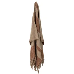 Plaid Temi marron - L.160xW.130 cm-Bloomingville Hot