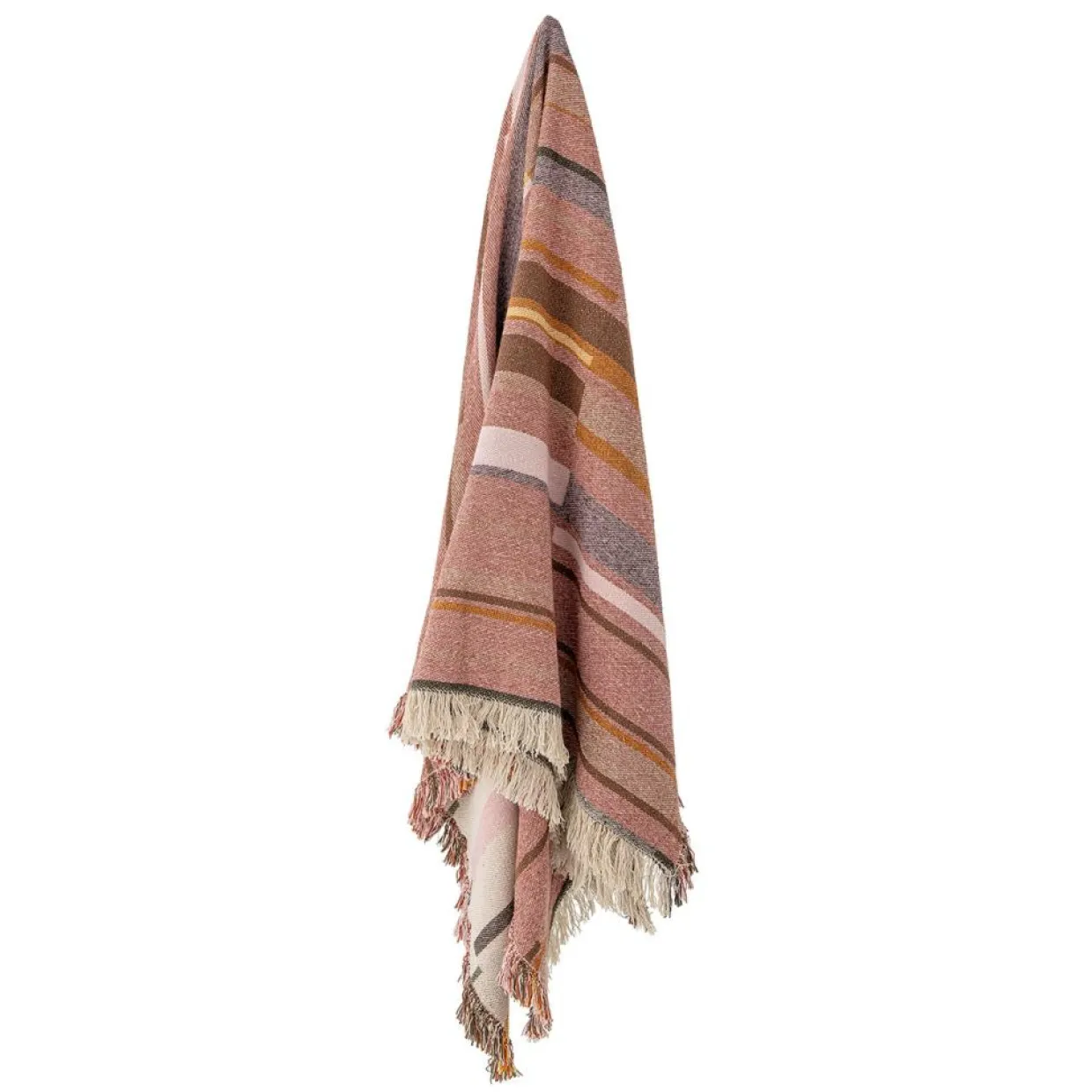Bloomingville Plaids^Plaid Toscana nature - L.160xW.130 cm