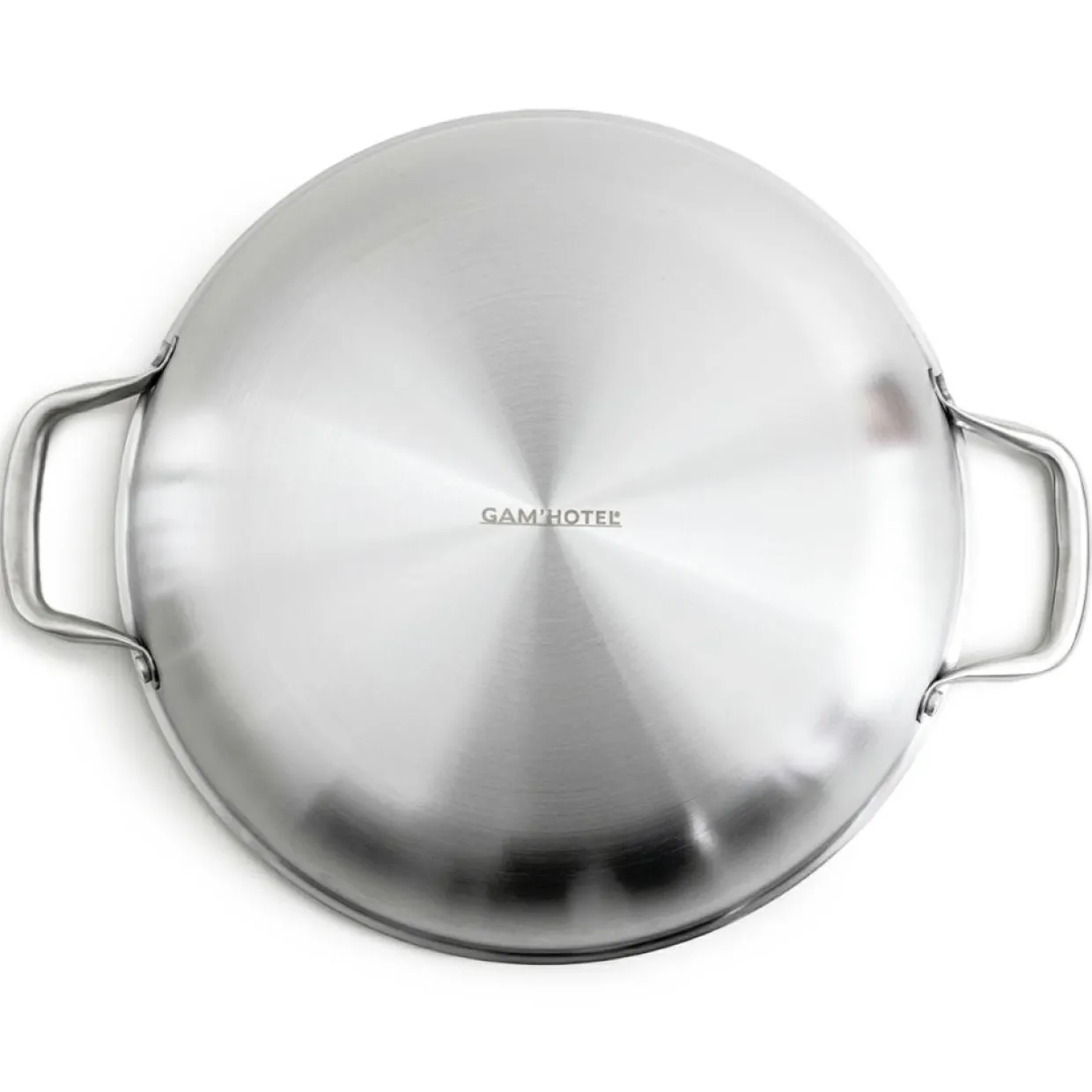 Gam'Hotel Moules Et Plats^Plat à paëlla triplex avec couvercle blackcube - D.32 cm