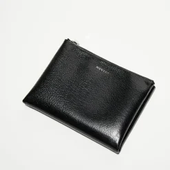 Pochette à barre transversale en Cuir noire - 17x22 cm-Alexander McQueen Hot