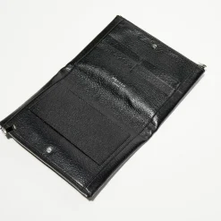 Pochette à barre transversale en Cuir noire - 17x22 cm-Alexander McQueen Hot