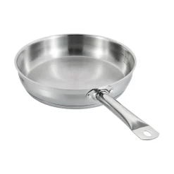 Poêle induction argentée - D.28 cm-Gam'Hotel