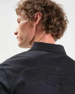 Homme Hackett London Polos^Polo Aston Martin Racing noir