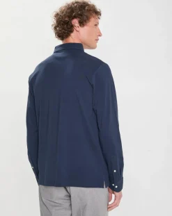 Homme Hackett London Polos^Polo Classic Fit piqué bleu