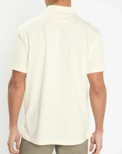 Polo en Jersey Regular Fit uni Smart écru-Hackett London