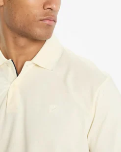 Polo en Jersey Regular Fit uni Smart écru-Hackett London