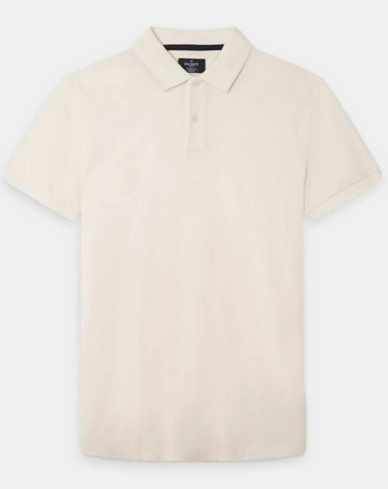 Polo en Jersey Regular Fit uni Smart écru-Hackett London