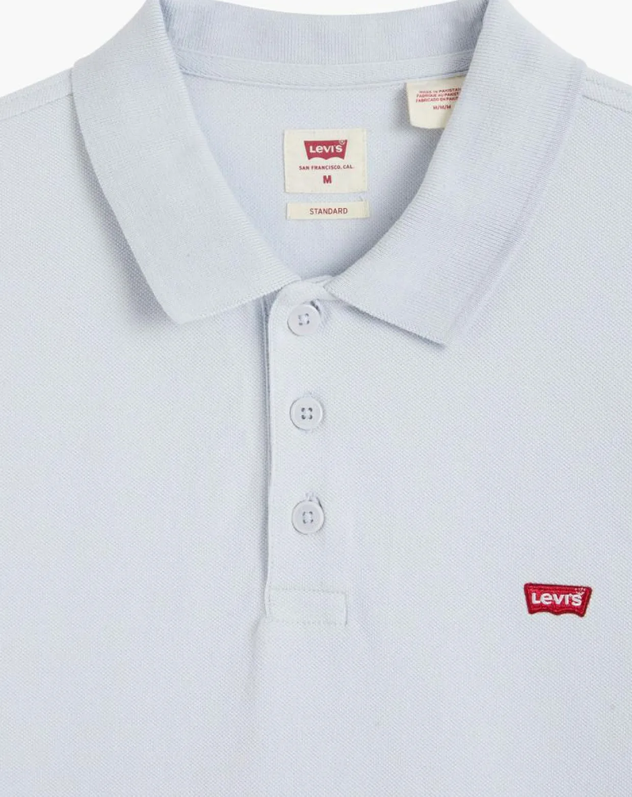 Polo Housemarked en Coton Regular Fit bleu ciel-Levi's® Hot