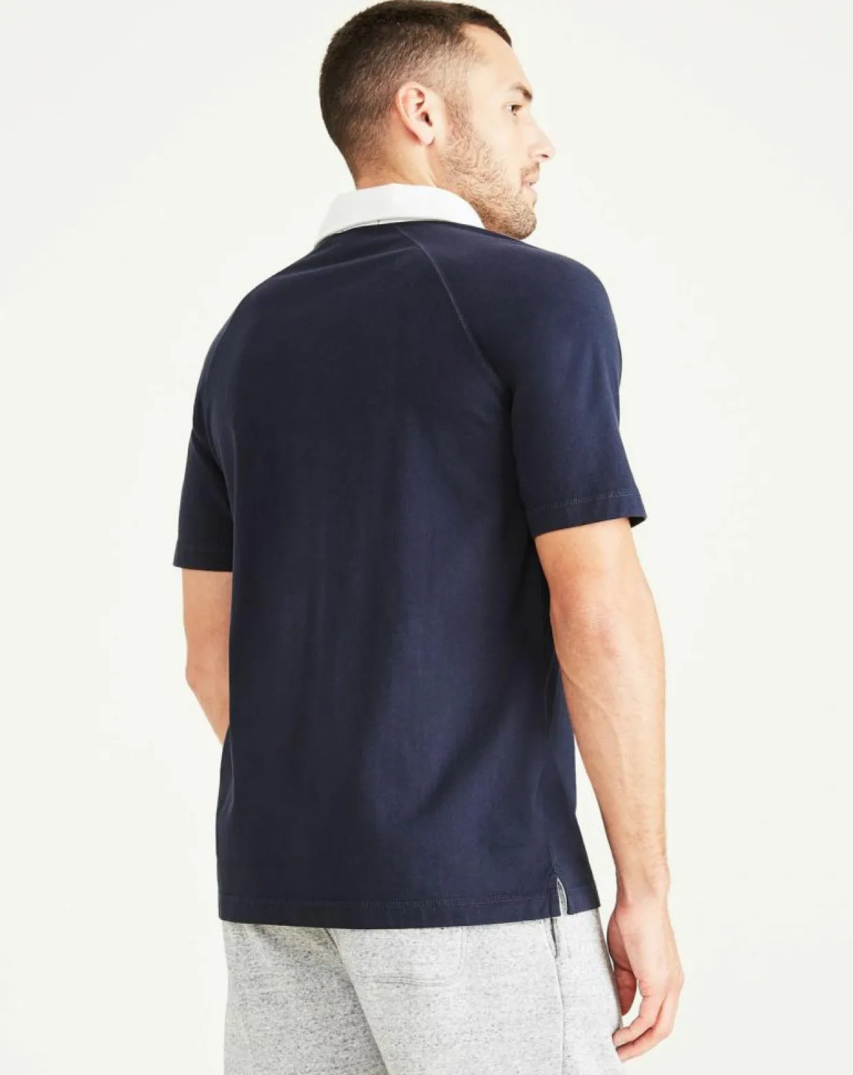 Polo Manches Courtes Sport Rugby bleu foncé-Dockers Hot
