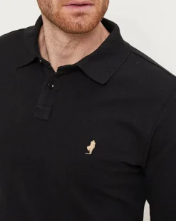 Homme Country Classics by MCS Polos^Polo manches longues Classic noir