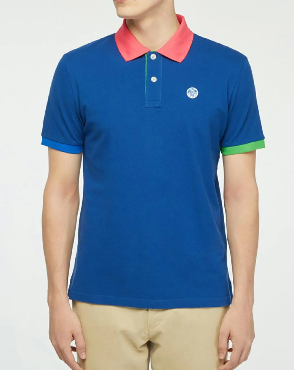 Polo Mazzaro bleu-North Sails Sale