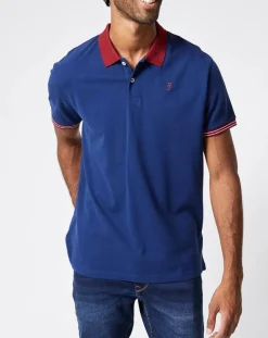 Polo Piqué Corintin bleu marine-Pepe Jeans Best