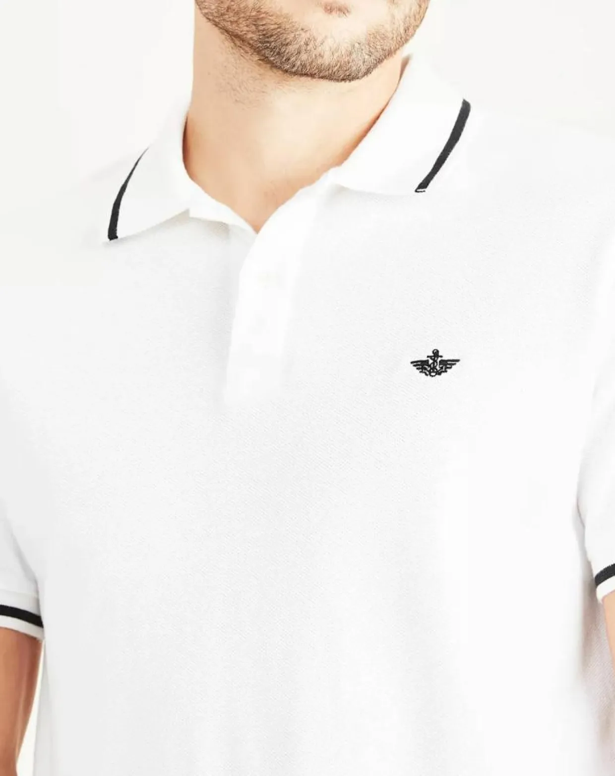 Polo Piqué Slim Fit blanc-Dockers Online