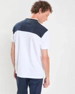 Polo Regular Fit Aston Martin Racing Colorblok blanc-Hackett London Outlet