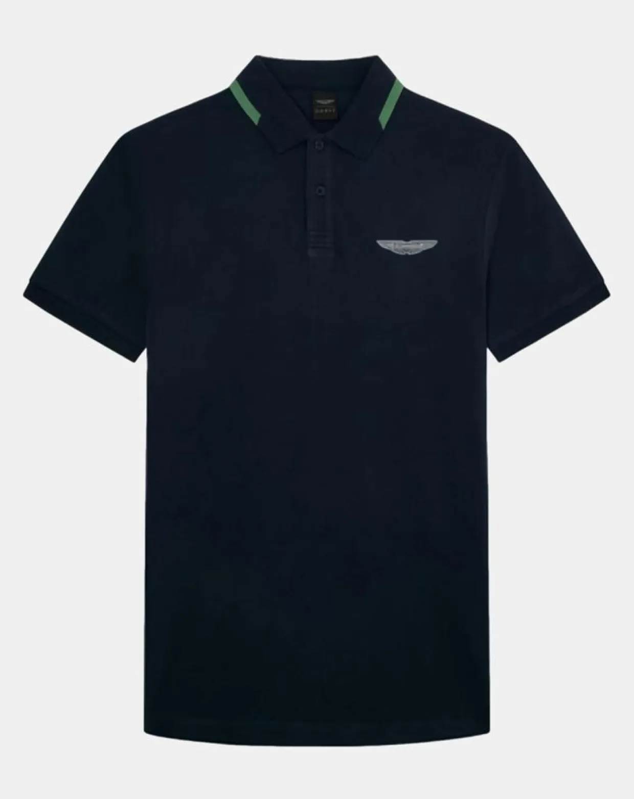 Polo Regular Fit Aston Martin Racing Détail Col bleu marine-Hackett London