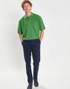 Homme Hackett London Polos^Polo Regular Fit Aston Martin Racing Détail Col vert clair