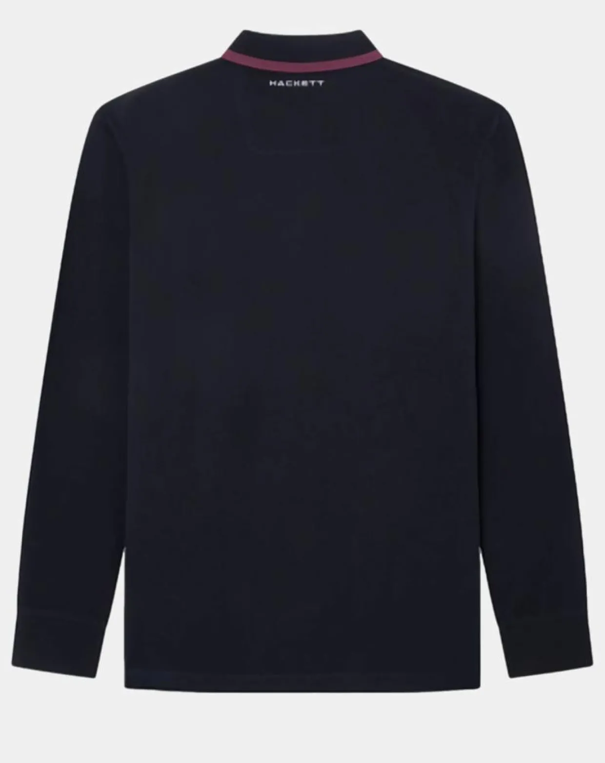Polo Regular Fit manches longues Aston Martin Racing noir-Hackett London Outlet