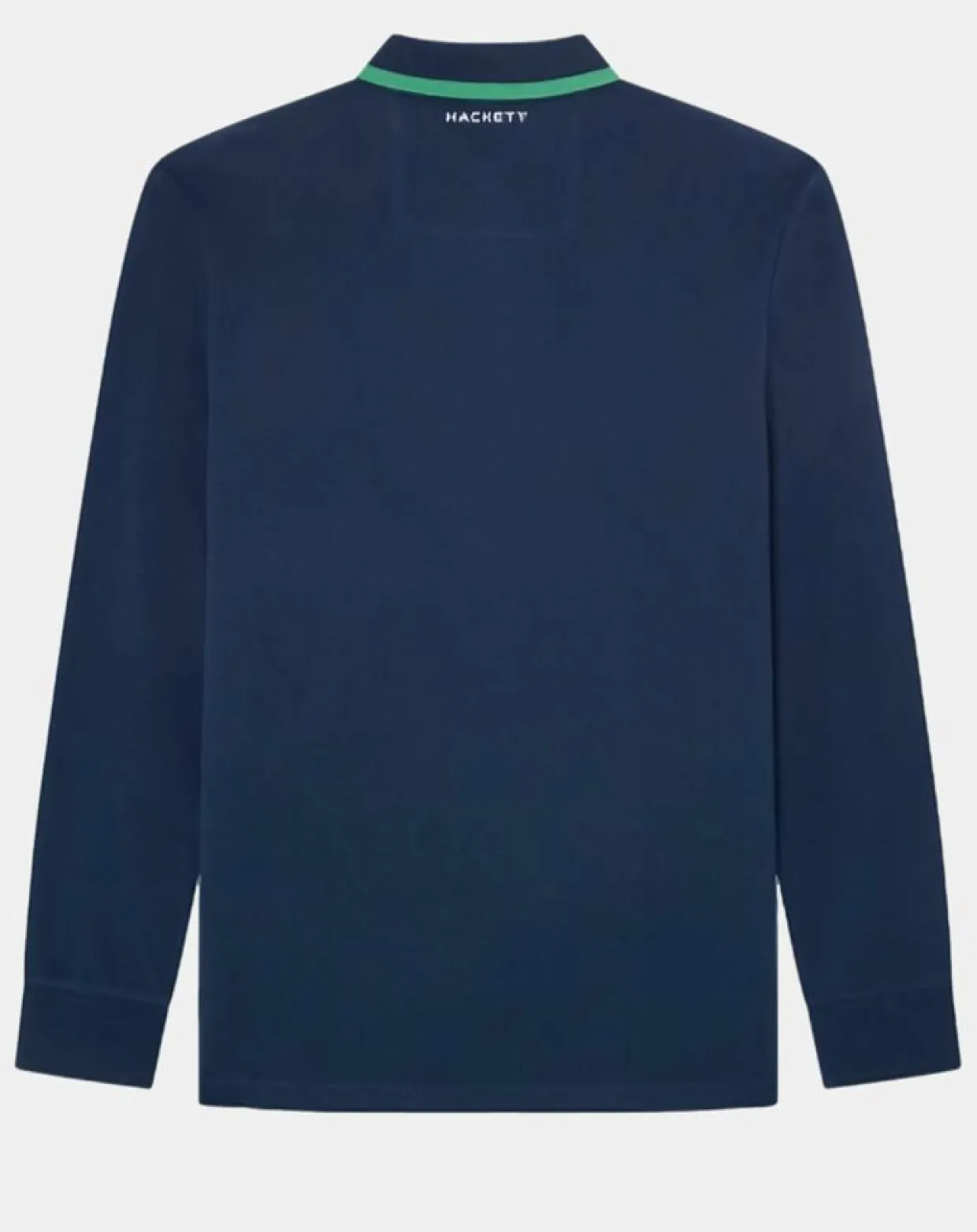 Polo Regular Fit manches longues Aston Martin Racing bleu foncé-Hackett London Discount