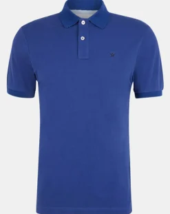 Homme Hackett London Polos^Polo Slim Fit uni bleu