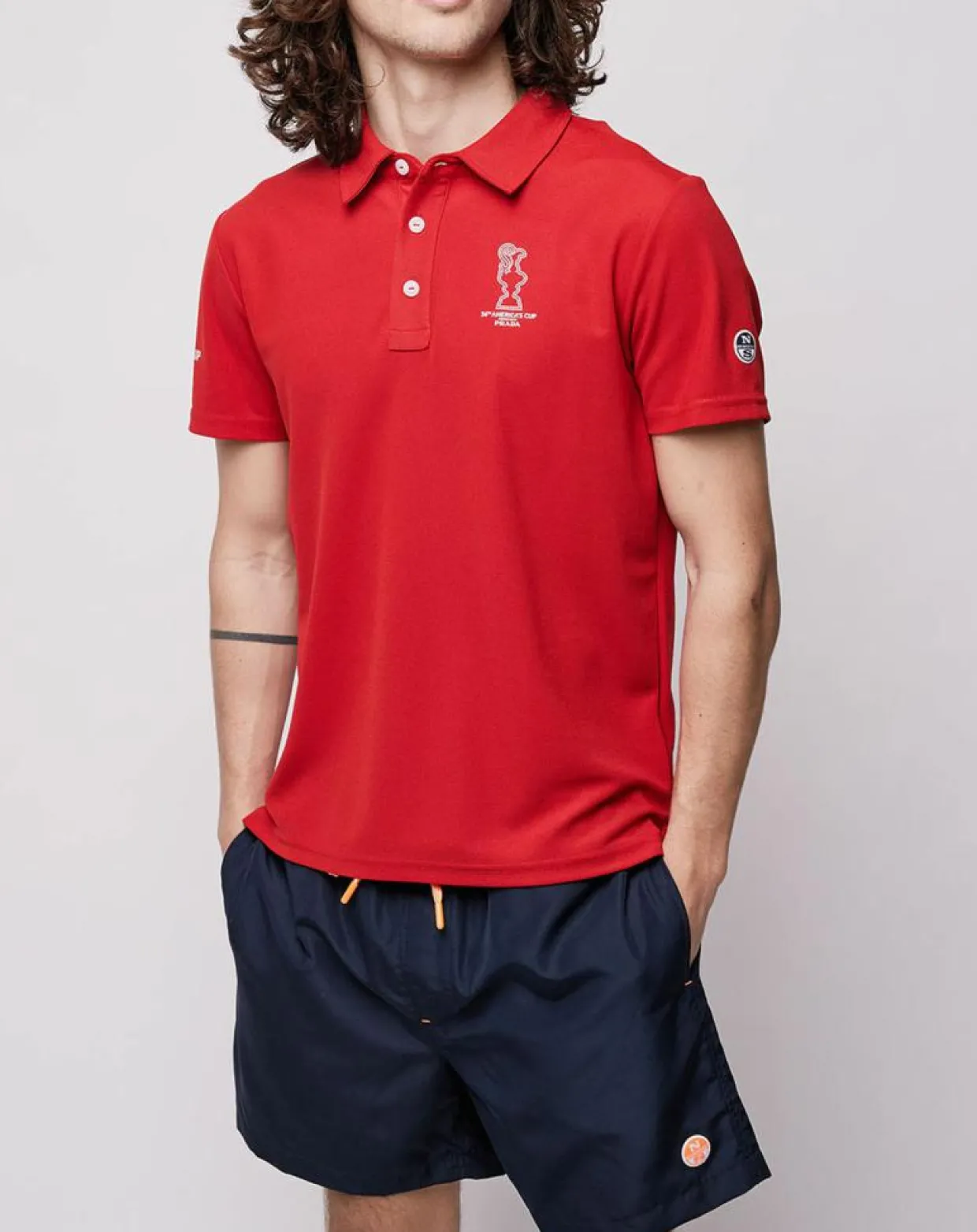 Polo Valencia Signature rouge-North Sails New
