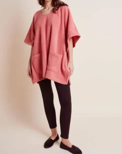 Femme Le Chat Lingerie, Nuit^Poncho Essentiel brique