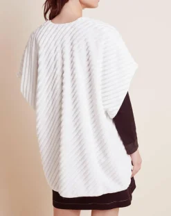 Femme Le Chat Lingerie, Nuit^Poncho Essentiel écru