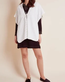 Femme Le Chat Lingerie, Nuit^Poncho Essentiel écru