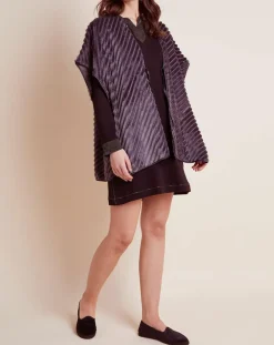 Poncho Essentiel gris vison-Le Chat Outlet
