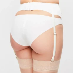 Porte-jarretelles Love Stone blanc-La Perla Clearance