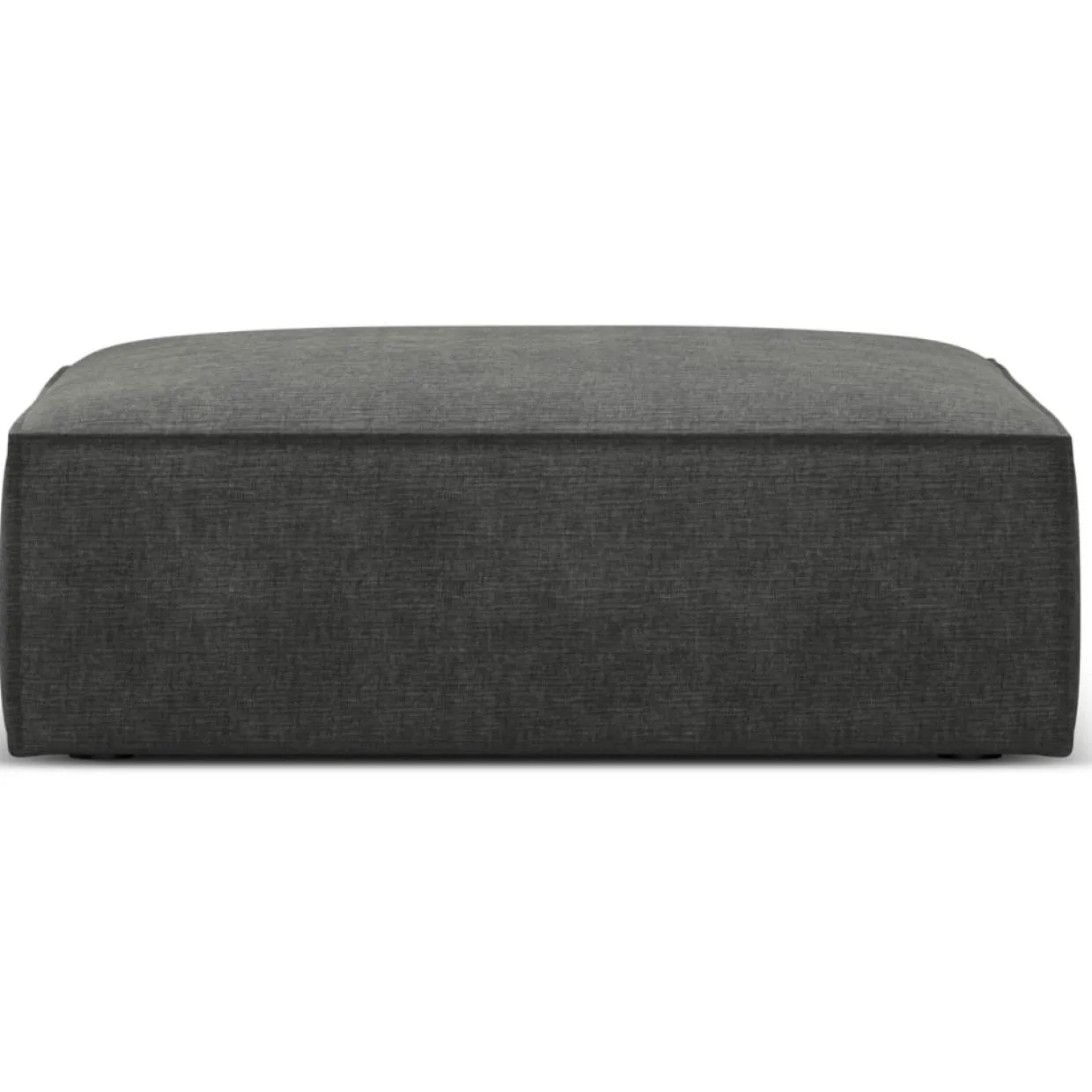 Pouf Vanda gris - 100x80x36 cm-Mazzini Sofas Online