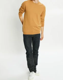 Pull 100% Cachemire Aron col rond beige-Galeries Lafayette Sale
