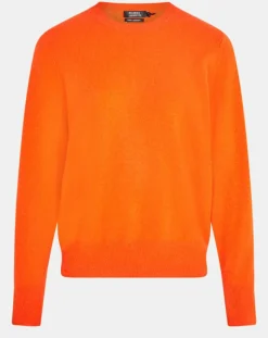 Femme Galeries Lafayette Pulls^Pull 100% Cachemire col rond Zabri orange