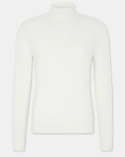 Homme Galeries Lafayette Pulls^Pull 100% Cachemire col Roulé Uni Nachrol écru