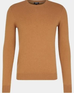 Pull 100% Cachemire Machron col rond camel-Galeries Lafayette Sale
