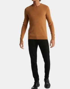 Pull 100% Cachemire Machron col rond camel-Galeries Lafayette Sale