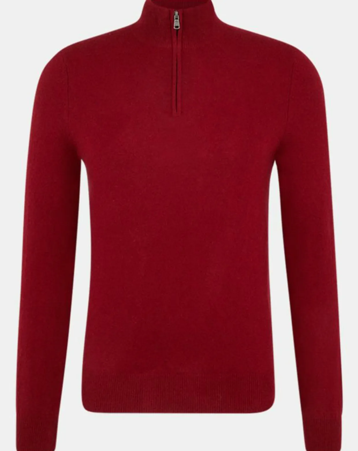 Pull 100% Cachemire Nachcam col zippé bordeaux-Galeries Lafayette Sale